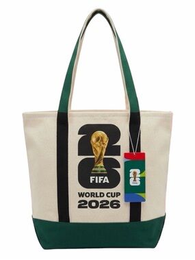 ⚽️ FIFA World Cup 2026 canvas tote bag new